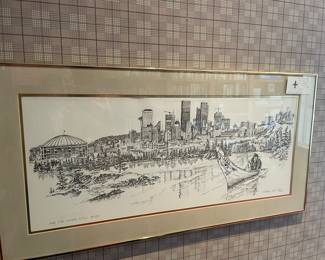 $150 “And the Winds Still Blow” Christopher Bollen C. 1980 signed and #’d