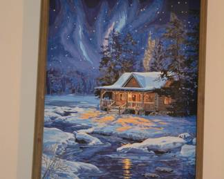 Vintage oil painting 