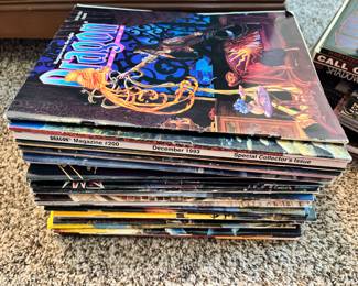 Vintage Dungeons and Dragons Books and Magazines. Early 1990’s and Early 2000’s. 