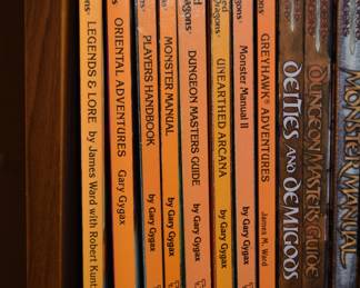 Vintage Dungeons and Dragons Books and Magazines. Early 1990’s and Early 2000’s. 