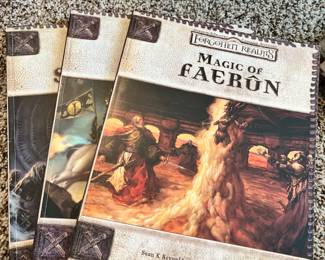 Vintage Dungeons and Dragons Books and Magazines. Early 1990’s and Early 2000’s. 