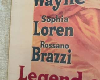 John Wayne movie poster