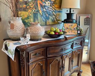 Fairmont Designs Marble Inlay Buffet, accessories, art