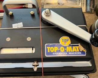 Top-O-Matic Cigarette Machine