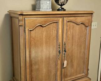 Century maple armoire