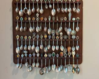 souvenir spoon collection