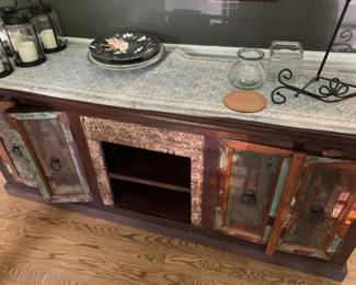 very unique sideboard