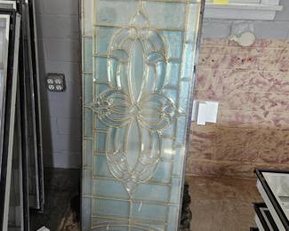Vintage Leaded Glass Windows. Beautiful and sturdy.