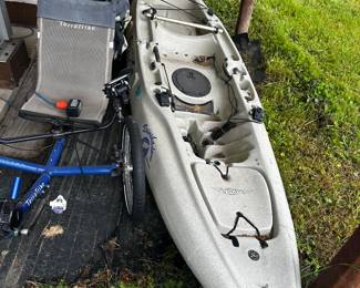 Hobie Cat Mirage Outback kayak & Terra Trike Cruiser recumbant bike