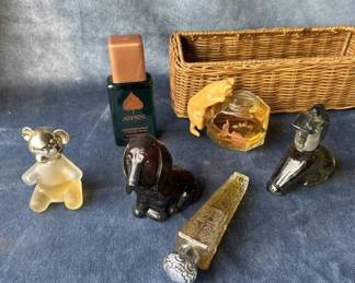 Vintage perfume and cologne bottles Aspen some Avon