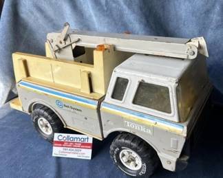 Vintage Bell System Utility Bucket Truck Toy