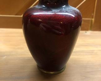 Chinese cloisonné vase