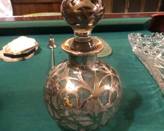 Sterling overlay bottle