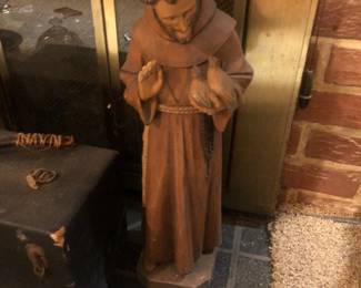 St Francis Dove statue