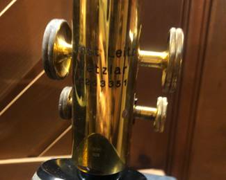 Antique microscope