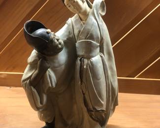 Chinese porcelain grouping