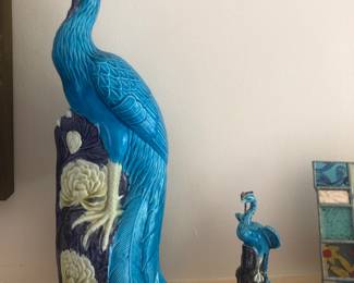 Glazed Chinese Export phoenix