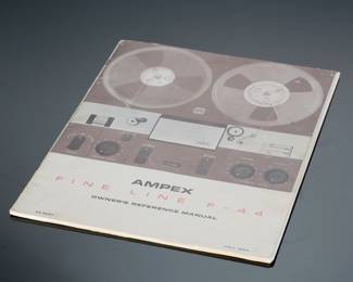 Ampex AG600 Portable Reel-to-Reel Tape Deck Player AG-600
