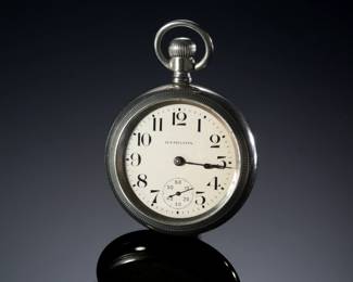 1908 Hamilton Grade 940 Model 1 Railroad Pocket Watch 18s 21 Jewel 

