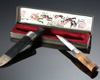 David Andersen Norway Sterling Silver Viking Knife&nbsp;In original box Peer Gynt Kniven
