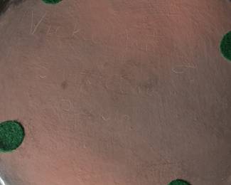 Vickie Martinez&nbsp;Santa Clara Avanyu Serpent Pot Native American Pottery Carved Blackware 
