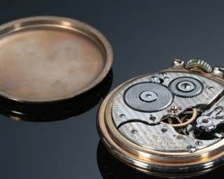 1927 Hamilton 992 Model 2 Pocket Watch 10k GF 21 Jewel 16s BOC Montgomery Dial Railroad Grade 
