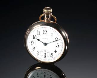 1912 Illinois Bunn Special Model 6 Pocket Watch 23 Jewel 18s 
