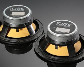Lot of 2 Focal 2k218 6in Speakers Drivers
