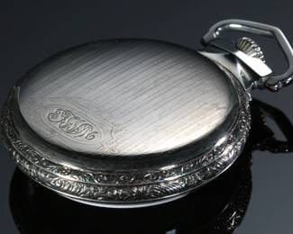 1923 Illinois Abe Lincoln Model 9 Pocket Watch 21 Jewel 16s A
