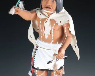 Peter Shelton Hoyesva Carved Wood Hopi Kachina Doll&nbsp;Native American Katsina 
