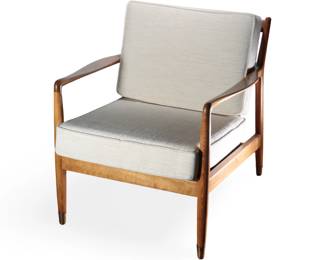 1950’s Vintage MCM Folke Ohlsson Dux USA 143 Lounge Chair  Walnut
