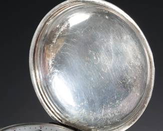 1907 Waltham P.S. Bartlett Model 1883 Pocket Watch Sterling Silver Case 
