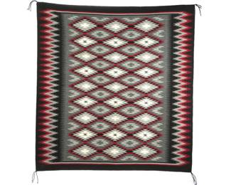 Navajo Rose Claw Chinle Eye Dazzler Rug Native American Art  #1
