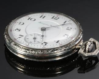 1912 Hampden 312 Model 5 Pocket Watch  21 Jewels 12S
