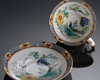Paragon Porcelain China Reproduction of Old Chinese Cup & Saucer
