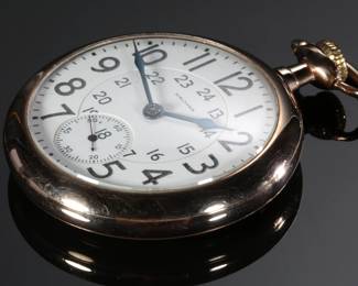 1906 Waltham Ball Official Standard Model 1899 Pocket Watch 17 Jewel 16s
