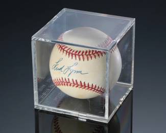 Fred Lynn Signed Official MLB Baseball Mvp Roy Autograph Boston Red Sox MLB
