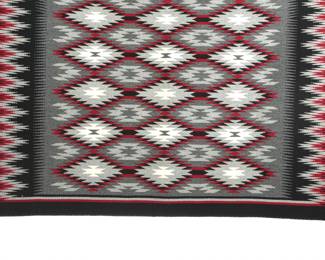 Navajo Rose Claw Chinle Eye Dazzler Rug Native American Art  #1
