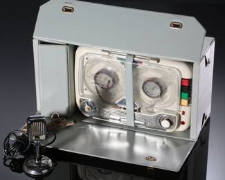 Vintage Geloso 258-A Reel-To-Reel Tape Player/Recorder Deck Made in Italy 
