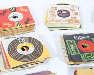 Lot of 150 1970s-1980s Vintage 45 RPM Records Rock Country Etc #5
