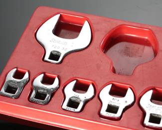 11pc Snap-on FCO Open-End Crowfoot Wrench Set 3/8”
