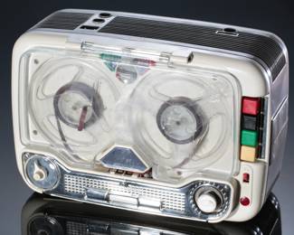 Vintage Geloso 258-A Reel-To-Reel Tape Player/Recorder Deck Made in Italy 
