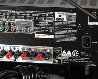 Denon AVR-X2700H 7.2-Channel 8K Ultra HD AV Surround Receiver
