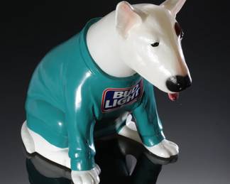 1980’s Spuds Mackenzie Dog Bud Light Beer Promotional Display Light-up Advertising Sign Blow Mold Anheuser busch
