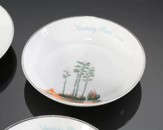 Lot of 11 Vintage Blakely Oil & Gas Fine China Arizona Cactus Bowls 5.5in
