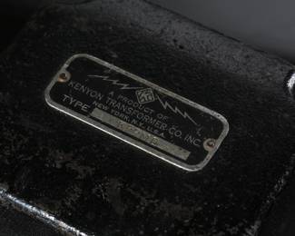 Vintage Kenyon Transformer KPPMD Radio
