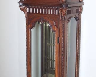 Colonial 9 Tube Grandfather Clock Tall Case Clock German UW03082 Urgos Clock Movement
