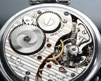 1953 Hamilton 992B Model 5 Pocket Watch 16S 21 Jewel Railroad Grade 
