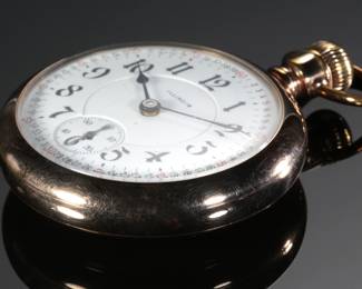 1912 Illinois Bunn Special Model 6 Pocket Watch 23 Jewel 18s 
