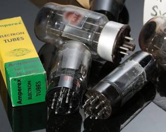Lot of 7 Vintage Vacuum Tubes Power KT88 EL34 GENALEX Amperex
